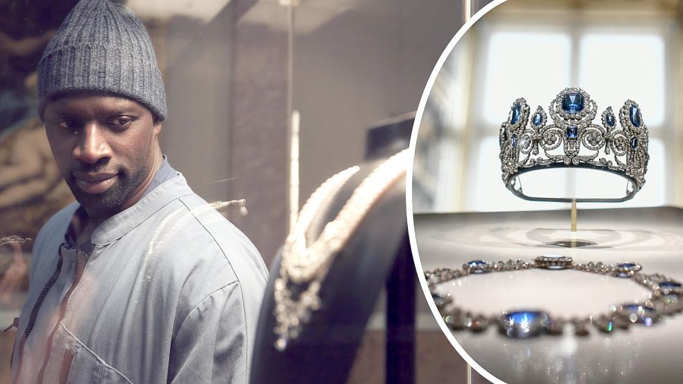 Viele Serien-Fans fühlten sich bei dem kürzlichen Louvre-Diebstahl an die Netflix-Serie „Lupin“ erinnert. Foto: IMAGO/Cinema Publishers Collection, dpa/AFP/Stephane De Sakutin