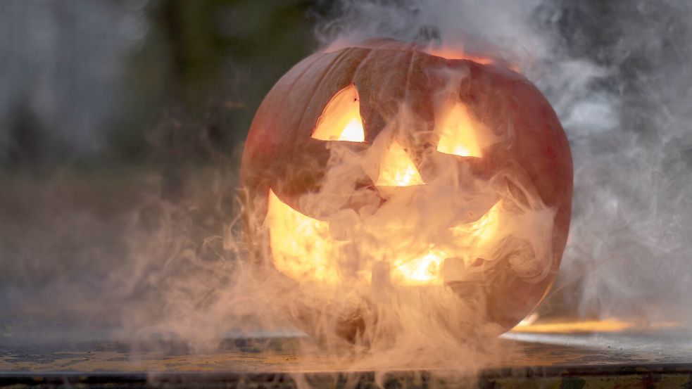 Geschnitzte Kürbisse mit gruseligen Fratzen gehören in Deutschland zur Halloween-Zeit. Foto: Pixabay