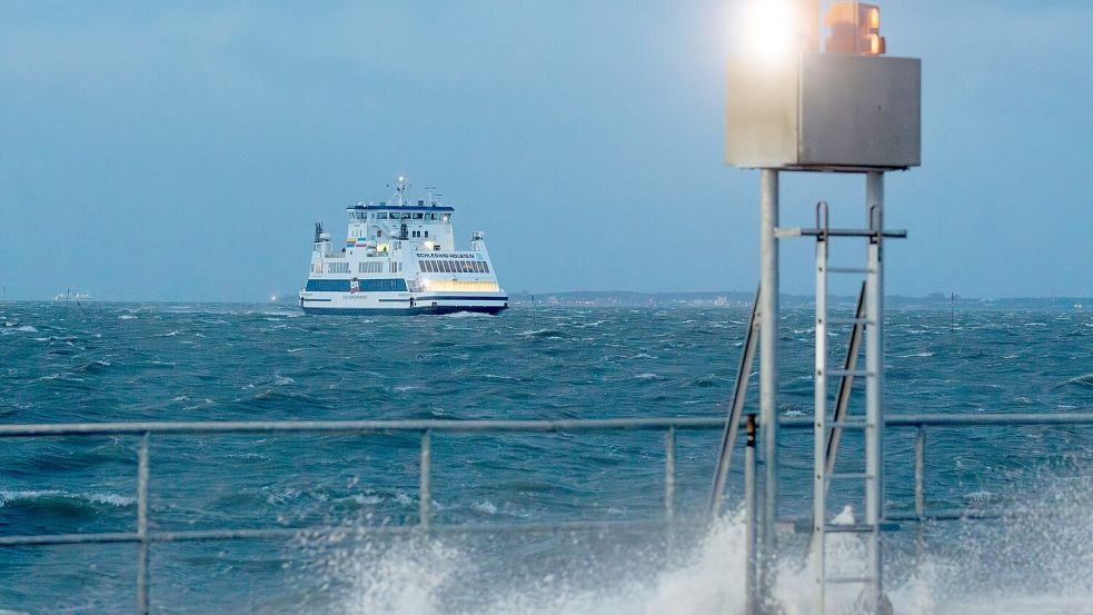 Das stürmische Wetter sorgte vor allem an der Nordseeküste für orkanartige Böen. Foto: Bodo Marks