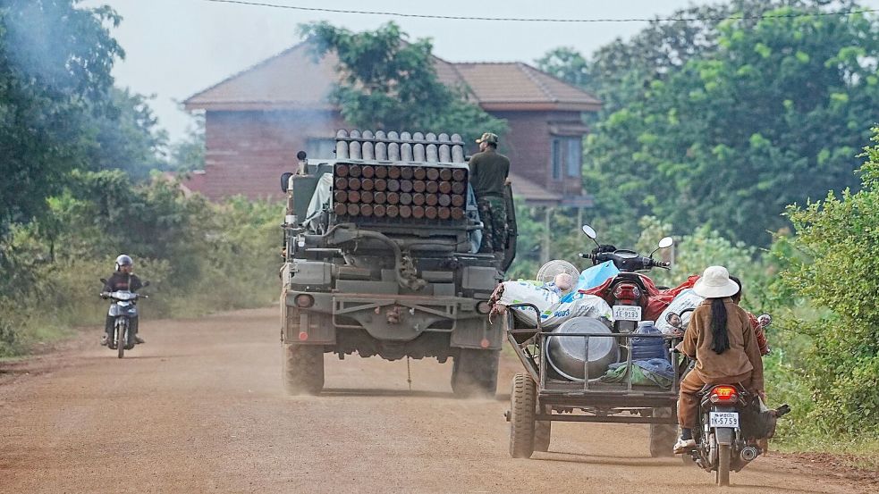 Bei den Gefechten im Juli gab es Dutzende Tote. (Archivbild) Foto: Heng Sinith/AP/dpa