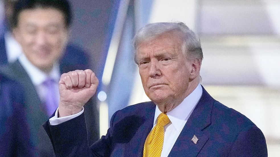 Trump und Kim Jong Un hatten sich während der ersten Amtszeit des Republikaners mehrfach zu Gesprächen getroffen. Foto: Louise Delmotte/AP/dpa