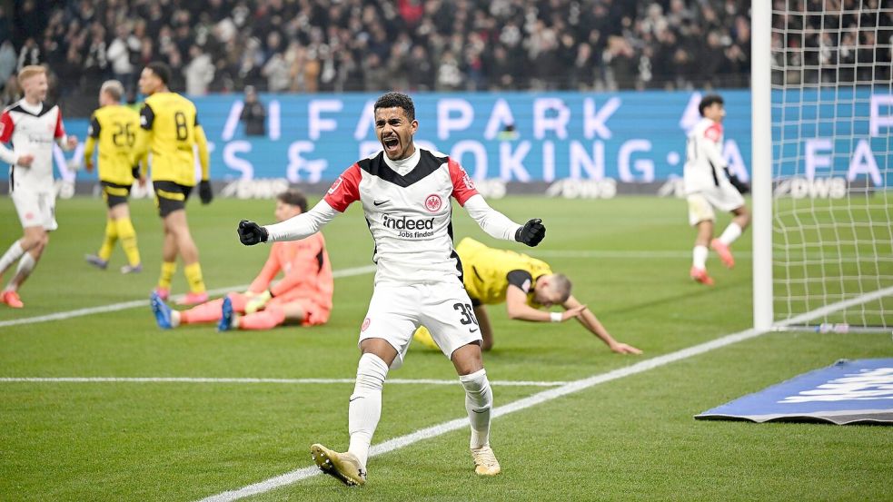 Beim vorerst letzten Duell jubelte Eintracht Frankfurt. (Archivbild) Foto: Arne Dedert