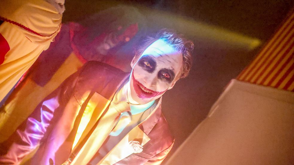 Im Spukhaus gibt es auch einige Horror-Clowns zu entdecken. Foto: Claus Hock
