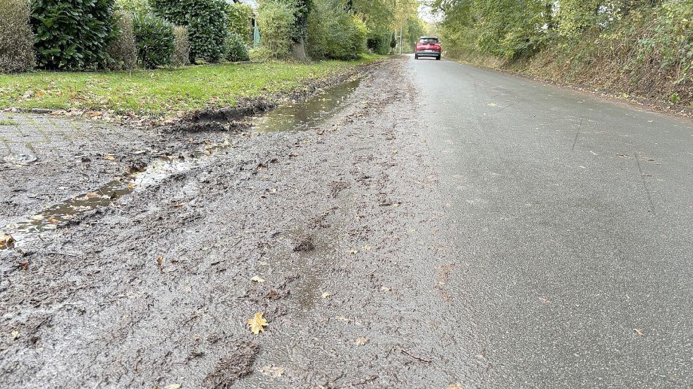 Die Straßen, die derzeit von Autofahrern als Schleichwege genutzt werden, sind schmal. Foto: Lasse Paulsen