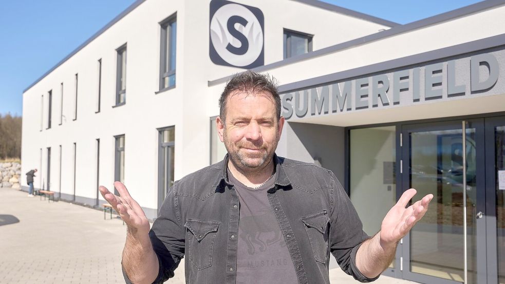 Ikke Hüftgold privat: Plattenfirma und Gartenbaucenter. (Archivbild) Foto: Thomas Frey