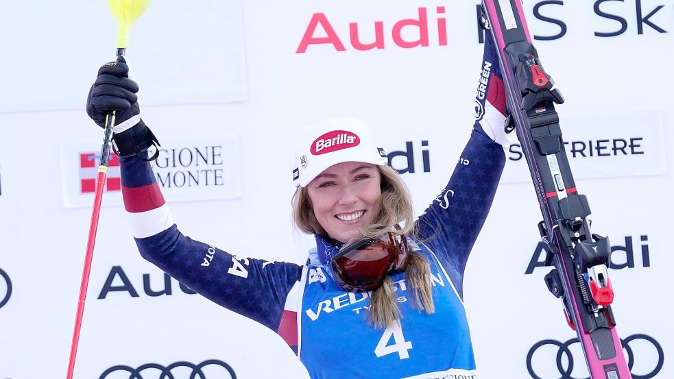 Mikaela Shiffrin könnte ein Star der Spiele werden. Foto: Piermarco Tacca/AP/dpa