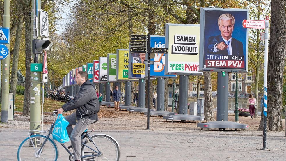 Mittlerweile steht die Brandmauer gegen die Rechten in den Niederlanden wieder. (Archivbild) Foto: Peter Dejong/AP/dpa
