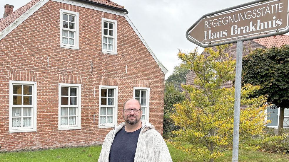 Neuer Chef im Haus Brakhuis: Holger Luitjens ist seit Ende August Vorsitzender des Fördervereins Walle und tritt damit die Nachfolge des verstorbenen Holm Eggers an. Foto: Udo Hippen