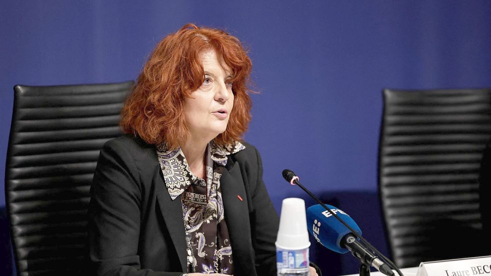 Die Pariser Staatsanwältin Beccuau setzt darauf, die Beute des Louvre-Einbruchs zurückzufinden. Foto: Stephane De Sakutin/AFP/dpa