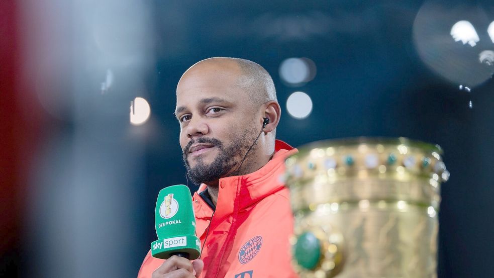 Bayern-Coach Kompany hat alle Titel im Visier Foto: Rolf Vennenbernd