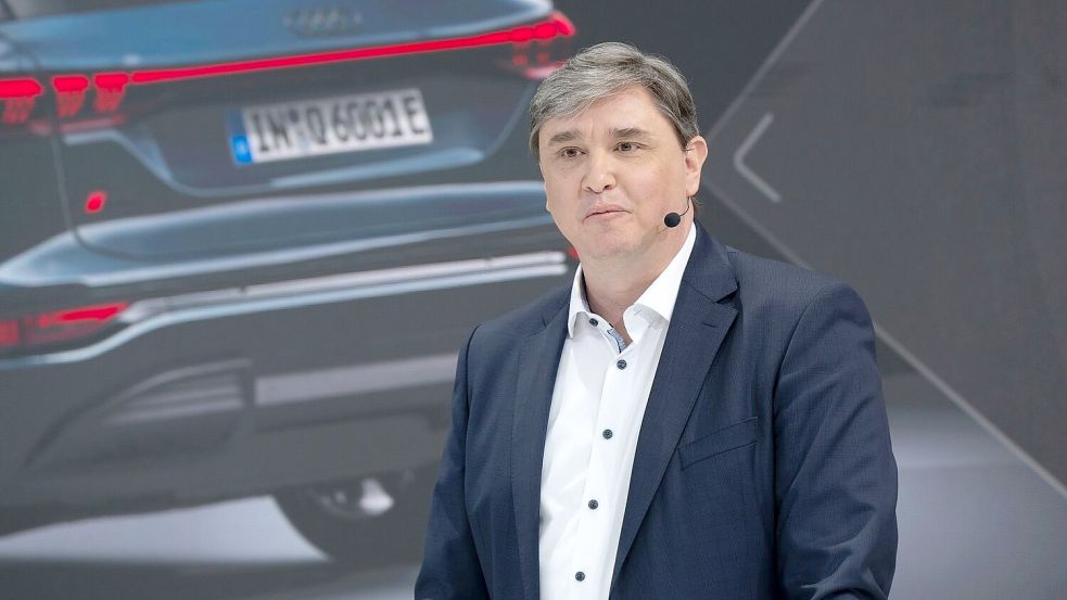 Audi-Finanzchef Jürgen Rittersberger spricht von einer anspruchsvollen Lage. (Archivbild) Foto: Sven Hoppe