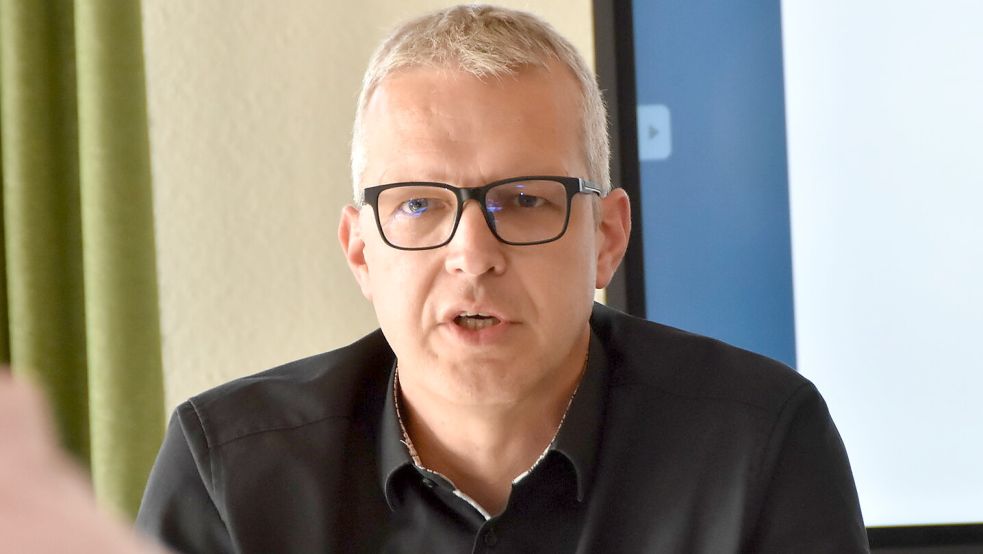 Er bekommt Unterstützung der SPD. Bürgermeisterkandidat Jochen Behrends. Foto: Thomas Dirks