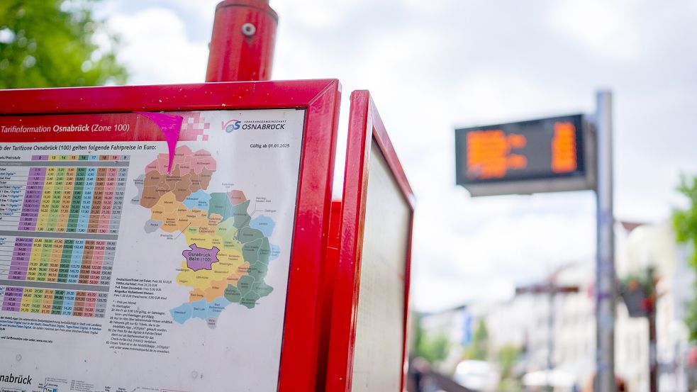 Busse in Osnabrück Foto: Benjamin Beutler