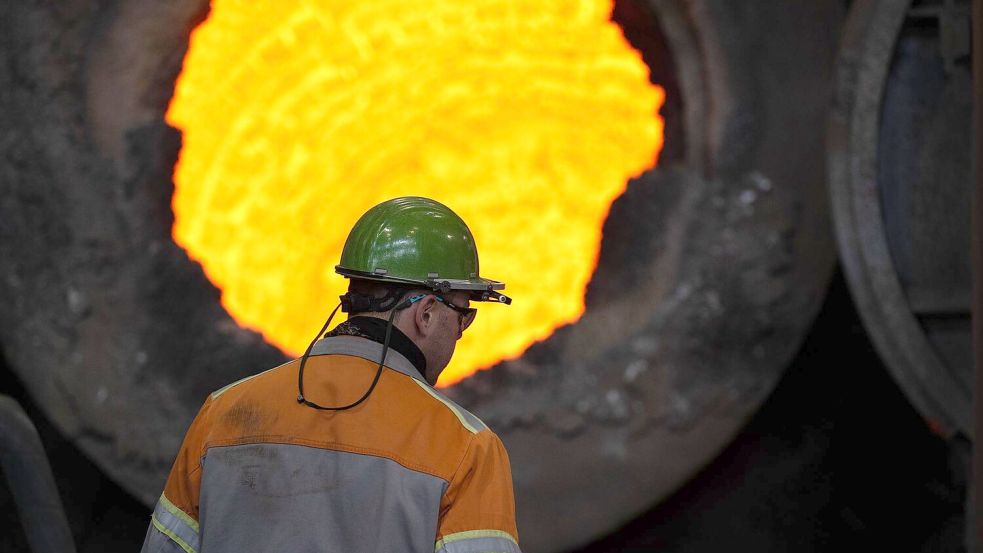 Die Stahlindustrie ist schwer unter Druck. Foto: Sebastian Kahnert