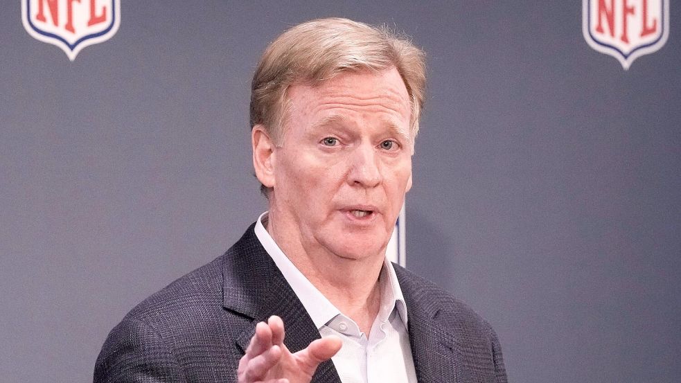 NFL-Commissioner Roger Goodell will Football zum globalen Sport machen. Foto: Richard Drew/AP/dpa