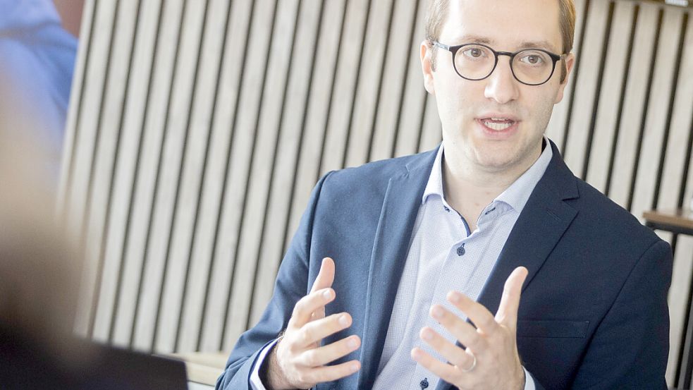 Joshua Hofert ist Vorstandssprecher der Kinderrechtsorganisation Terre des Hommes. Foto: Swantje Hehmann