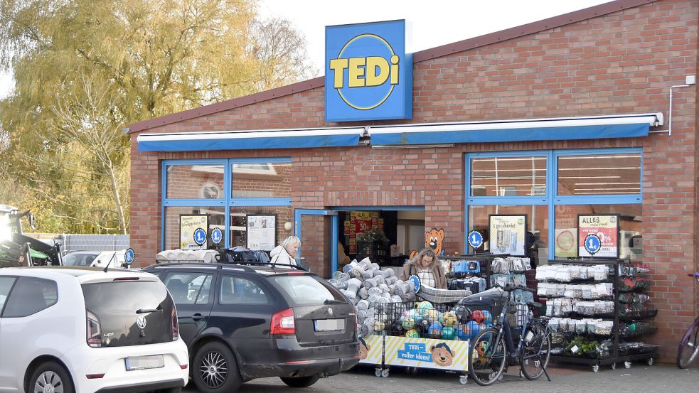 Die alte Tedi-Filiale im Gewerbegebiet Osterupgant wird am 11. November geschlossen. Foto: Thomas Dirks