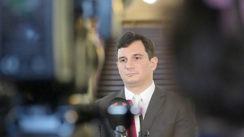 Nebenklage-Vertreter Philip von der Meden wies die Vorwürfe von Block zurück. Foto: Marcus Brandt/dpa