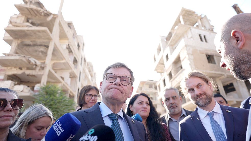 War Ende Oktober in Syrien: Bundesaußenminister Johann Wadephul. Foto: Marcus Brandt/dpa