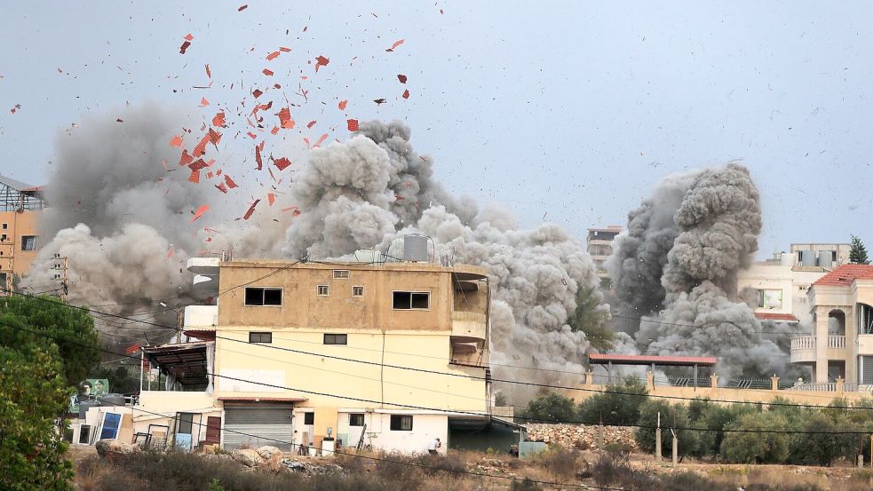 Die Spannungen zwischen Israel und der Hisbollah im Libanon haben sich verschärft. Foto: Mohammad Zaatari/AP/dpa