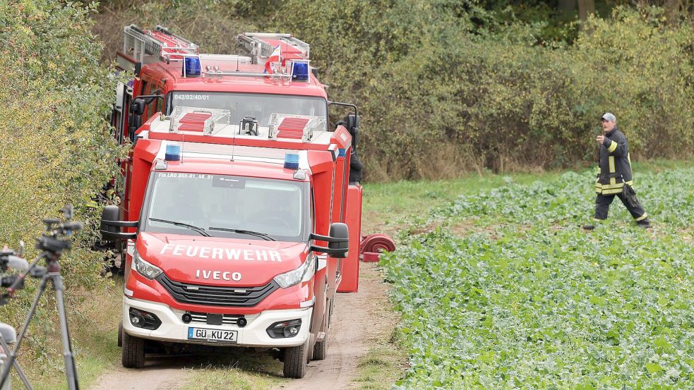 Fabian aus Güstrow wurde an einem kleinen Tümpel in einem Waldstück bei Klein Upahl in Mecklenburg-Vorpommern gefunden. Foto: dpa/ Bernd Wüstneck