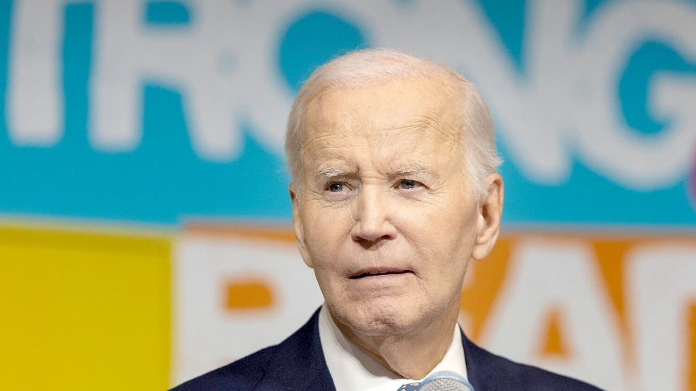Der ehemalige US-Präsident Joe Biden hat seinen Nachfolger Donald Trump hart kritisiert. Foto: Rebecca S. Gratz/FR171818 AP/AP/