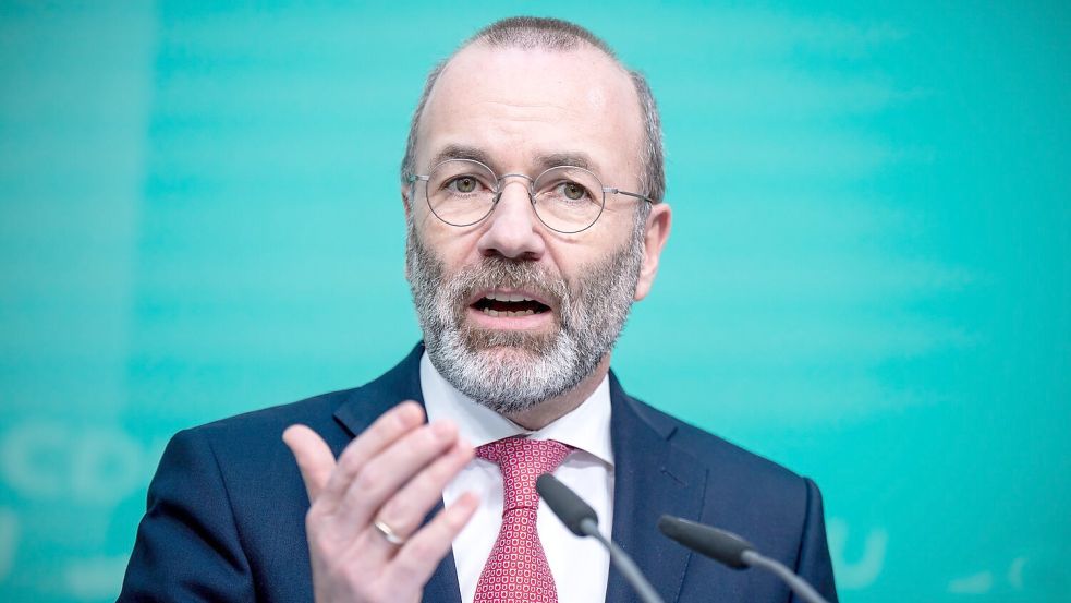 EVP-Chef Weber plädiert grundsätzlich für eine Rückkehr von Syrern in ihre Heimat. (Archivfoto) Foto: Michael Kappeler/dpa