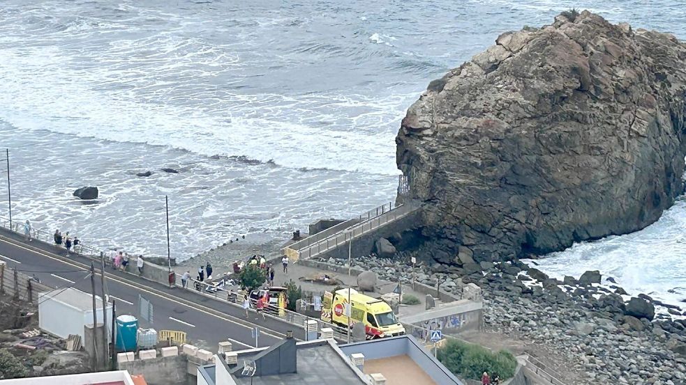 Viele Touristen waren betroffen. Foto: 112 Canarias/dpa