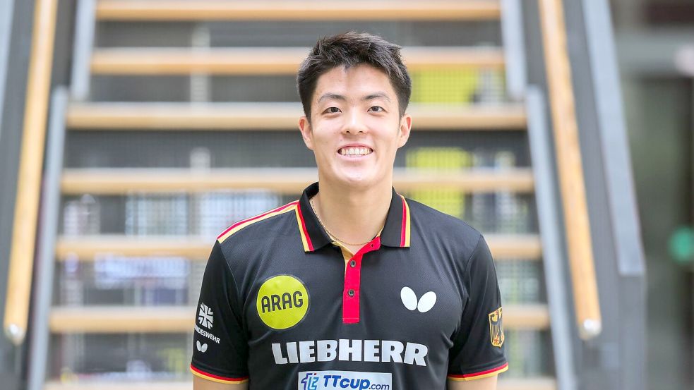 Tischtennis-Profi Dang Qiu. (Archivbild) Foto: Rolf Vennenbernd