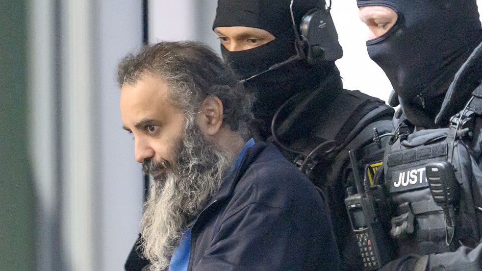 Der Angeklagte Taleb al-Abdulmohsen nannte am zweiten Prozesstag schockierende Details zur Tat. Foto: Hendrik Schmidt