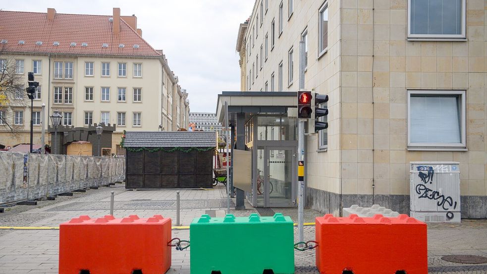 Laut dem Landesverwaltungsamt schaffe der Veranstalter mit dem Weihnachtsmarkt ein potenzielles Anschlagsziel. Foto: Klaus-Dietmar Gabbert