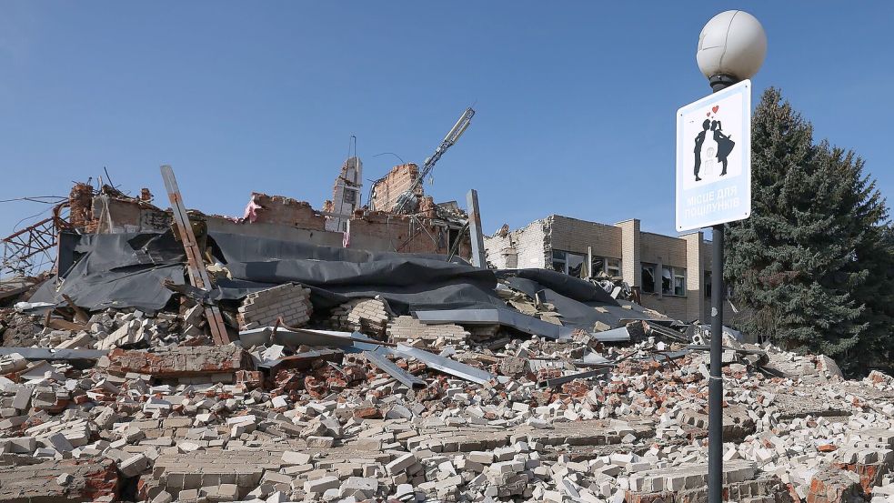 Die Stadt Huljajpole im Gebiet Saporischschja wird bereits seit langem vom Süden von russischen Truppen bedroht und nun rücken diese auch von Osten her näher an die Stadt heran. (Archivbild) Foto: David Young