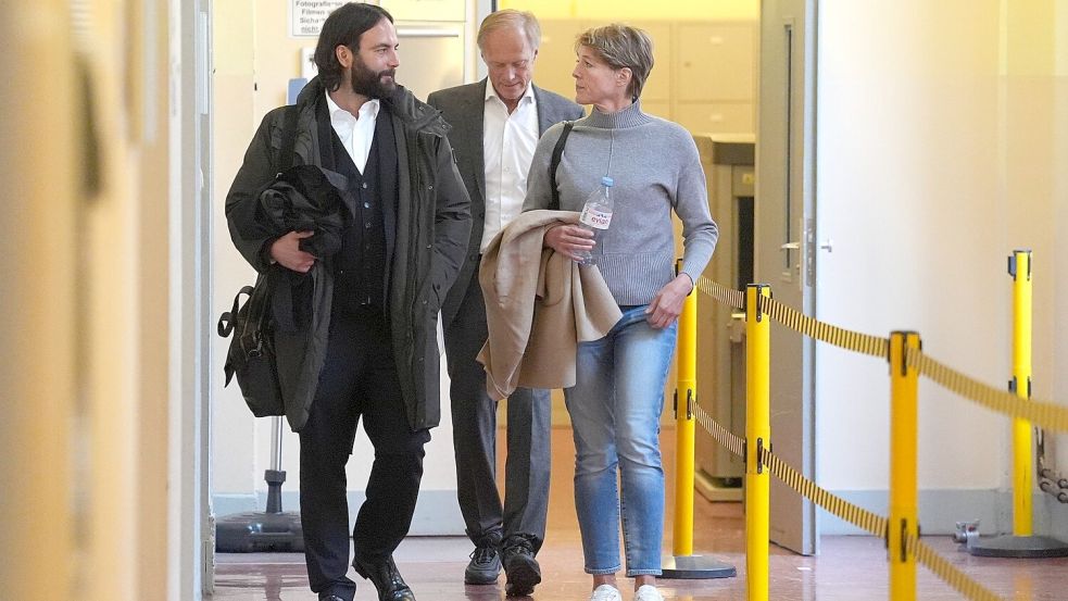 Landgericht Hamburg: Der Prozess um die Block-Kinder-Entführung geht mit der Beweisaufnahme in die nächste Runde. Foto: dpa/Marcus Brandt