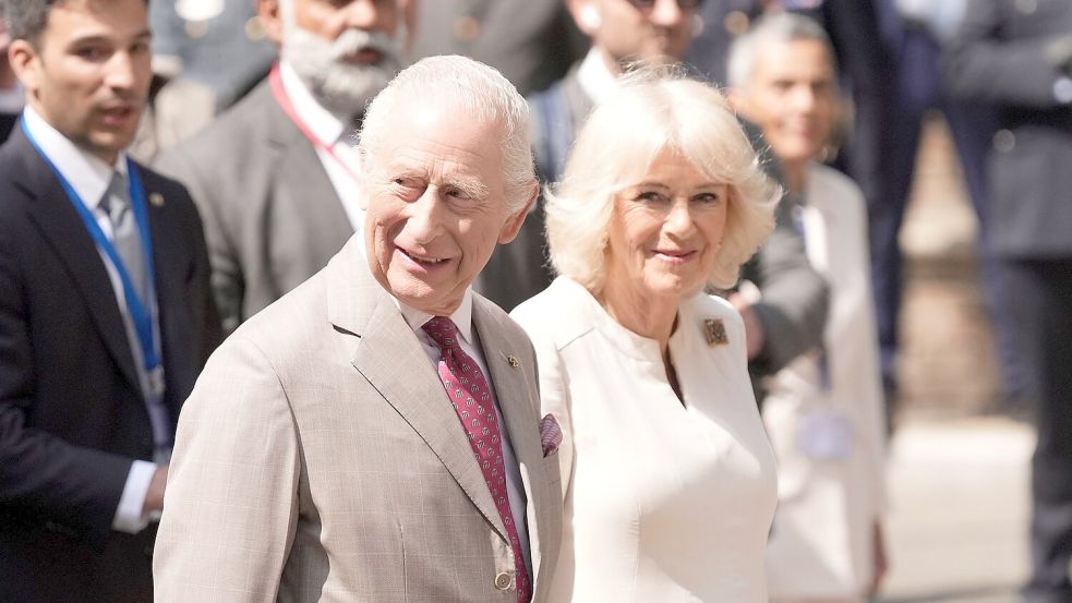 Charles und Camilla sind seit 2005 verheiratet. Foto: Massimo Paolone/LaPresse via AP/