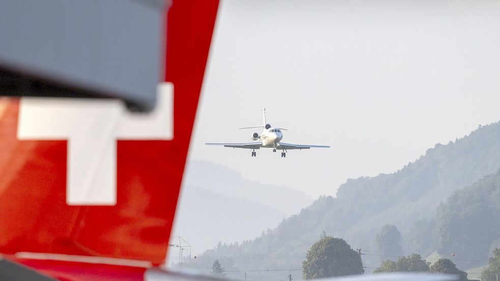 Im August war die Schweizer Präsidentin noch mit leeren Händen aus den USA zurückgekehrt. (Archivbild) Foto: Peter Schneider/KEYSTONE/dpa
