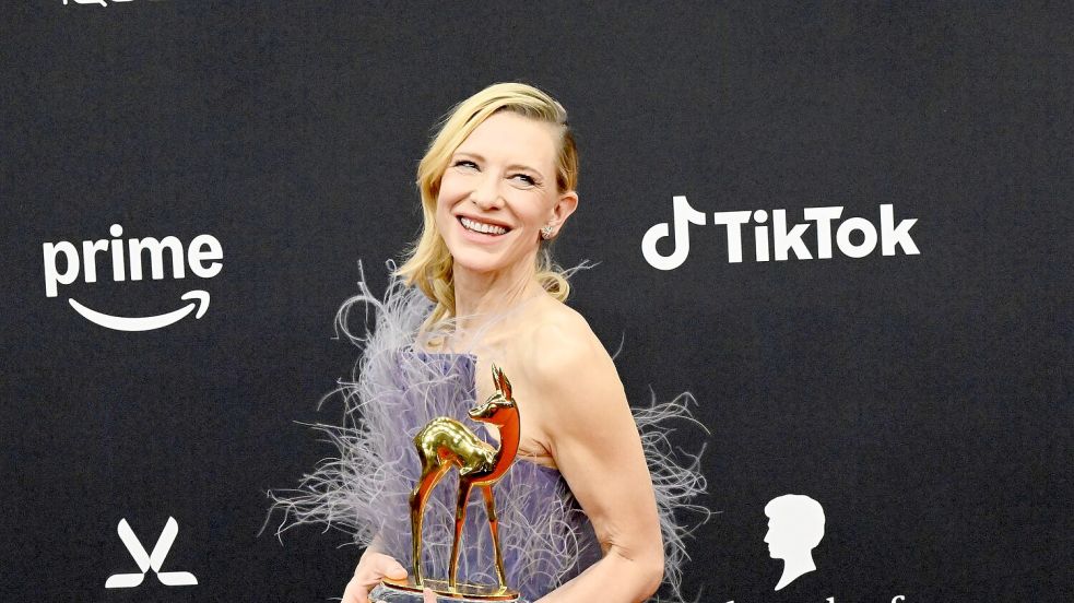 Auch Schauspielerin Cate Blanchett wurde ausgezeichnet. Foto: Felix Hörhager