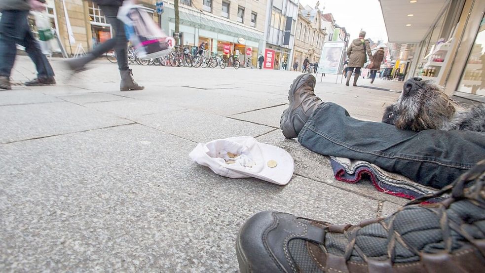 In Osnabrück leben mehr als 600 wohnungslose Menschen, 140 davon ohne Dach über dem Kopf. Foto: Michael Gründel