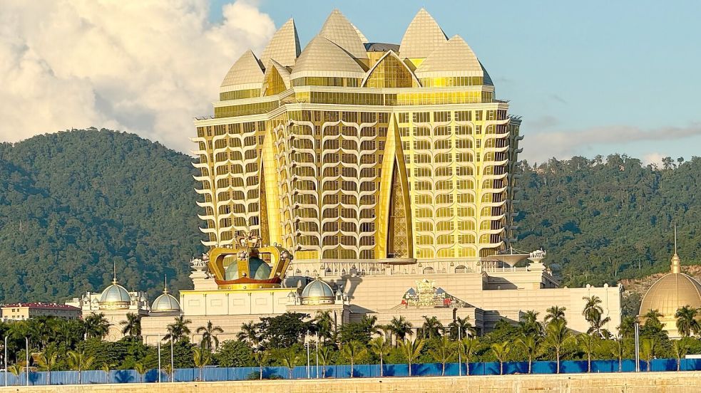 Im neuen chinesischen Schattenreich am Goldenen Dreieck regieren Glücksspiel und Prunk. Foto: Carola Frentzen