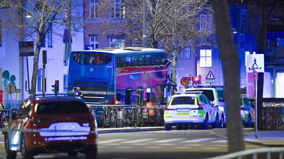 Ein Doppeldeckerbus ist im Zentrum von Stockholm verunglückt. (Archivbild) Foto: Henrik Montgomery/TT News Agency