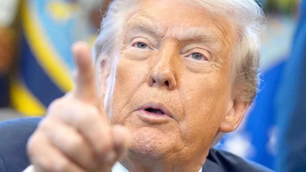 Trump will am Dienstag den saudischen Kronprinz in Washington empfangen. Foto: Evan Vucci/AP/dpa