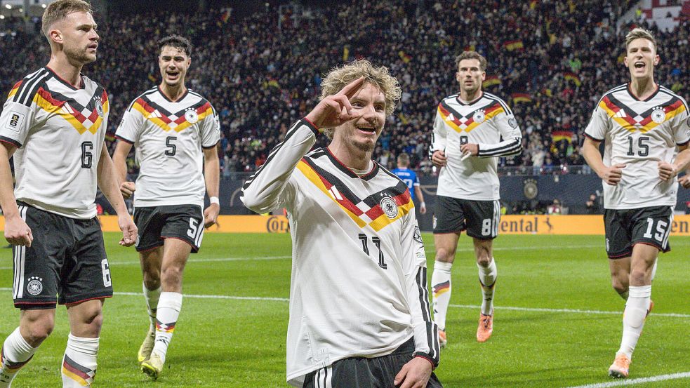 Nick Woltemades eröffnete den Torreigen in Leipzig. Foto: IMAGO/Nordphoto