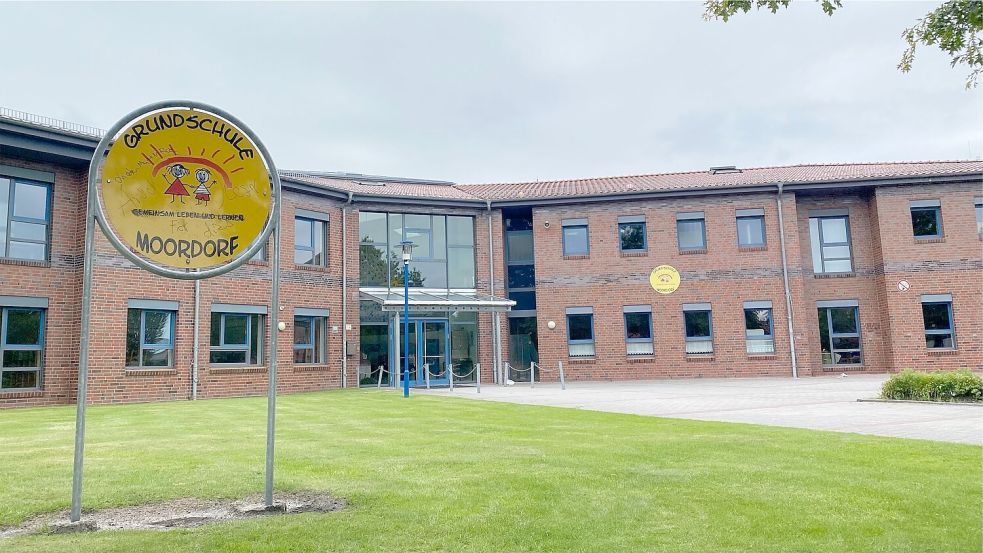 Die Moordorfer Grundschule. Foto: Holger Janssen