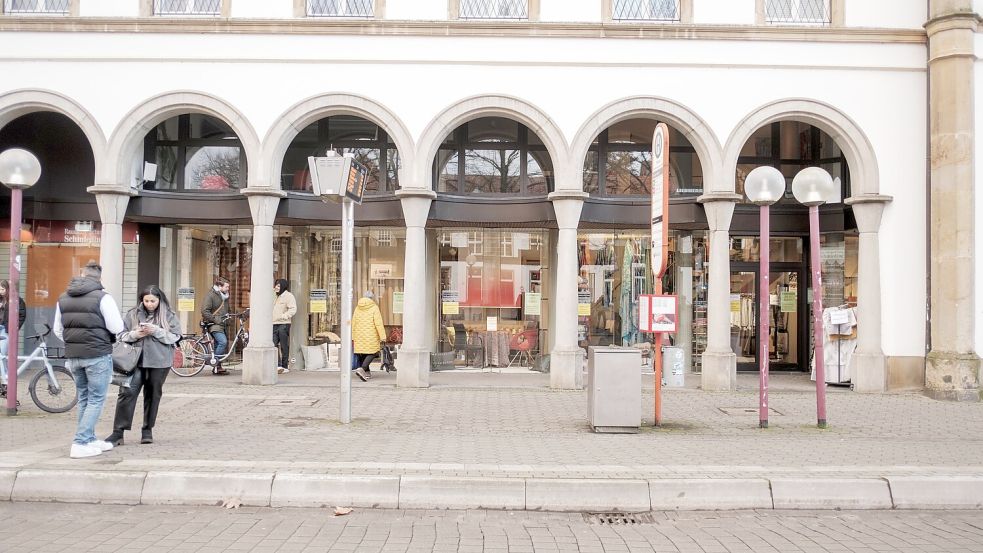 Im Februar 2025 hat das Osnabrücker Traditionsgeschäft Schmieding seine Räume am Domhof aufgegeben und ist an den Johannistorwall gezogen. Foto: Hannes Weimann