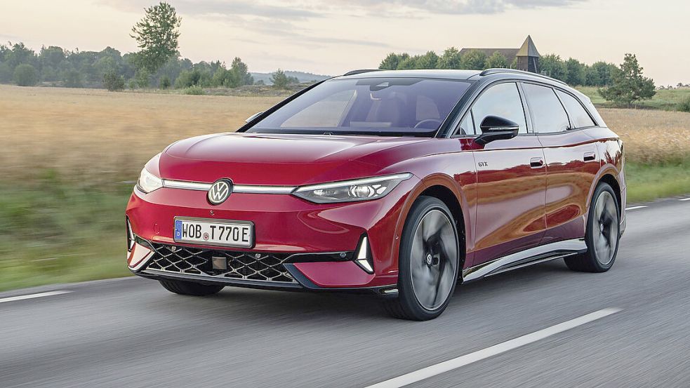 Bester in der oberen Mittelklasse: der ID.7 GTX Tourer. Foto: Volkswagen AG