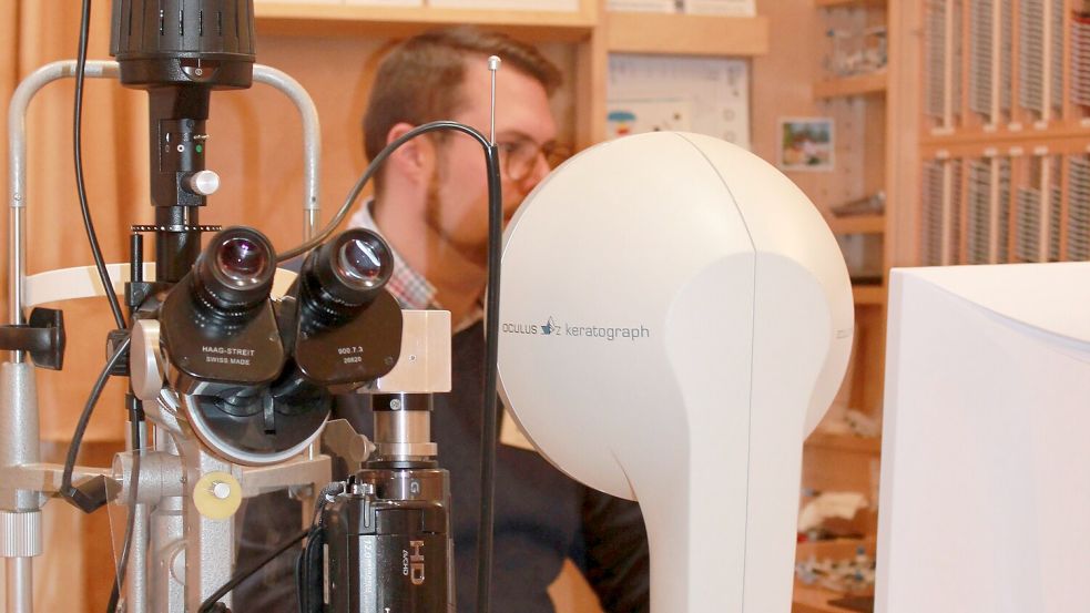 In dem Fachgeschäft in der Leeraner Altstadt wird mit modernster Technik gearbeitet. Foto: privat