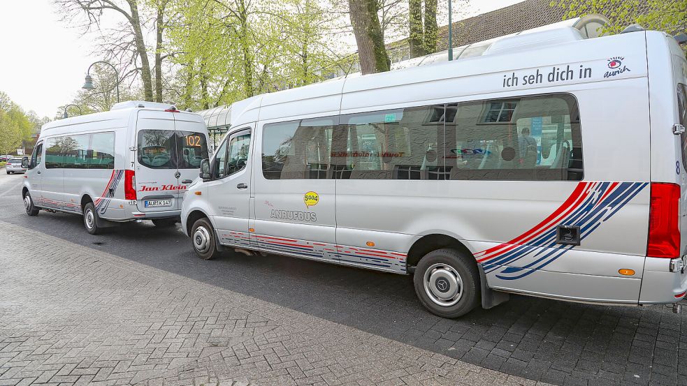 Der Anrufbus ist Vergangenheit. Vier Unternehmen haben nun Konzepte für einen zukunftsfähigen Auricher Stadtbus eingereicht. Foto: Romuald Banik