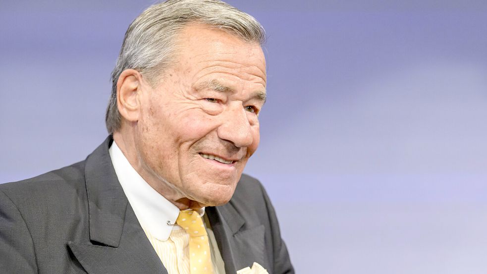 Mitte September hatte der ehemalige Trigema-Chef Wolfgang Grupp seinen ersten öffentlichen Auftritt nach seinem Suizidversuch. Foto: IMAGO/HMB Media/Uwe Koch