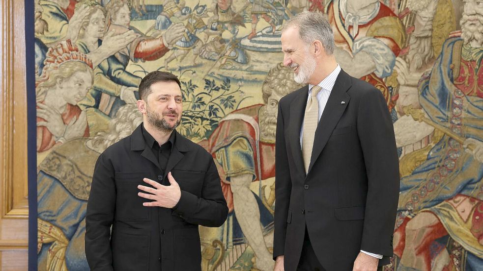 Am Mittwoch reist der ukrainische Präsident in die Türkei. Foto: Alejandro Martinez Velez/Europa