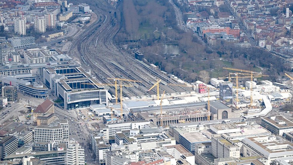 Die Bauarbeiten für Stuttgart 21 laufen seit 2010. (Archivbild) Foto: Bernd Weißbrod