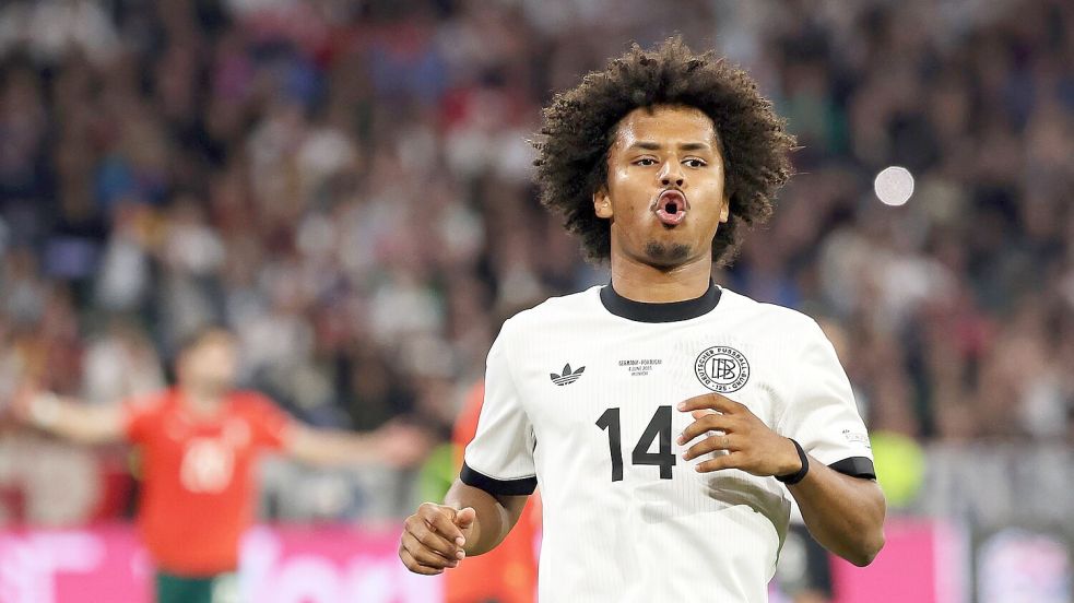 Karim Adeyemi hat seinen Fehler bereut und wird sich sozial engagieren. Foto: Christian Charisius